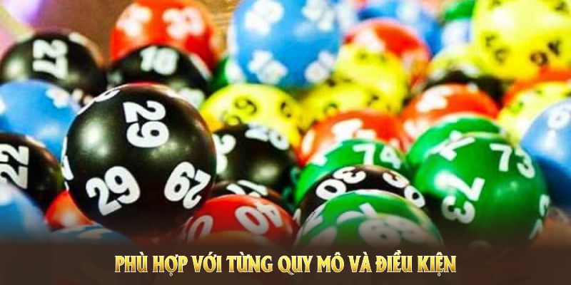 Phương án cách tạo dàn đề phù hợp với từng quy mô và điều kiện người chơi